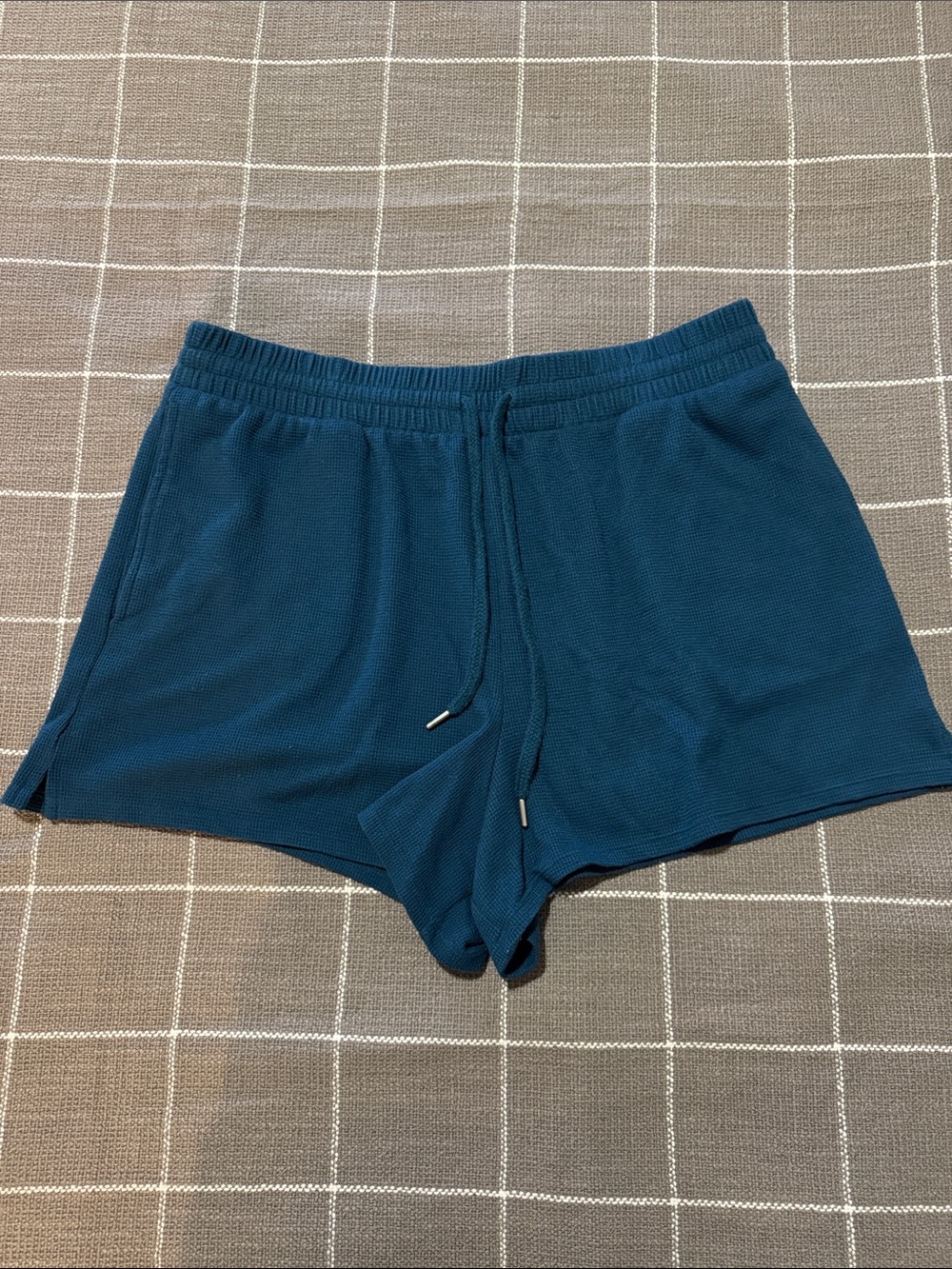 Victoria's Secret Teal Athletic Drawstring Shorts for yoga, dance